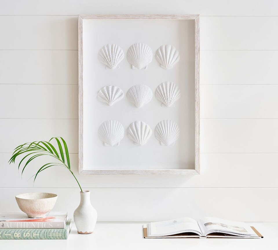 Coastal Resin Shadow Box Pottery Barn Australia